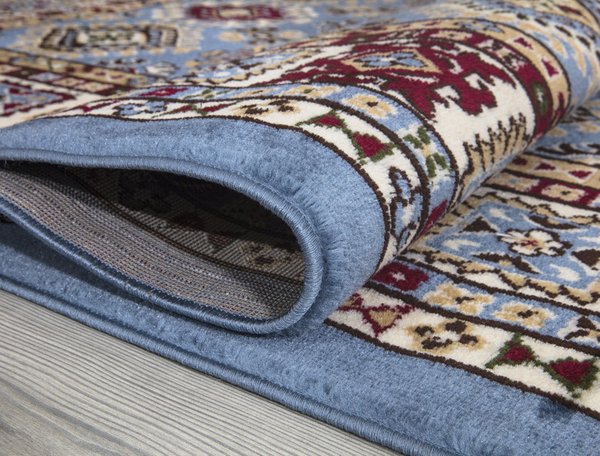 Qashqai Oriental Blue Area Rug The Rugs Outlet Canada