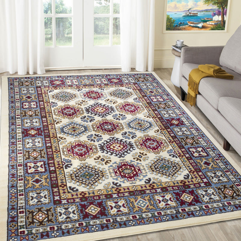 Qashqai 5577 Traditional Cream Rug The Rugs Outlet
