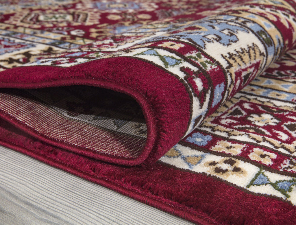 Qashqai 5577 Traditional Red Rug The Rugs Outlet