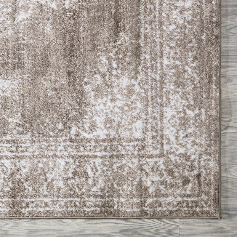 Santorini Beige Vintage Medallion Rugs The Rugs Outlet