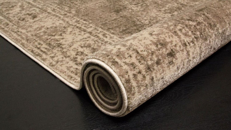 Santorini Brown Vintage Floral Area Rug Area Rugs The Rugs Outlet CA