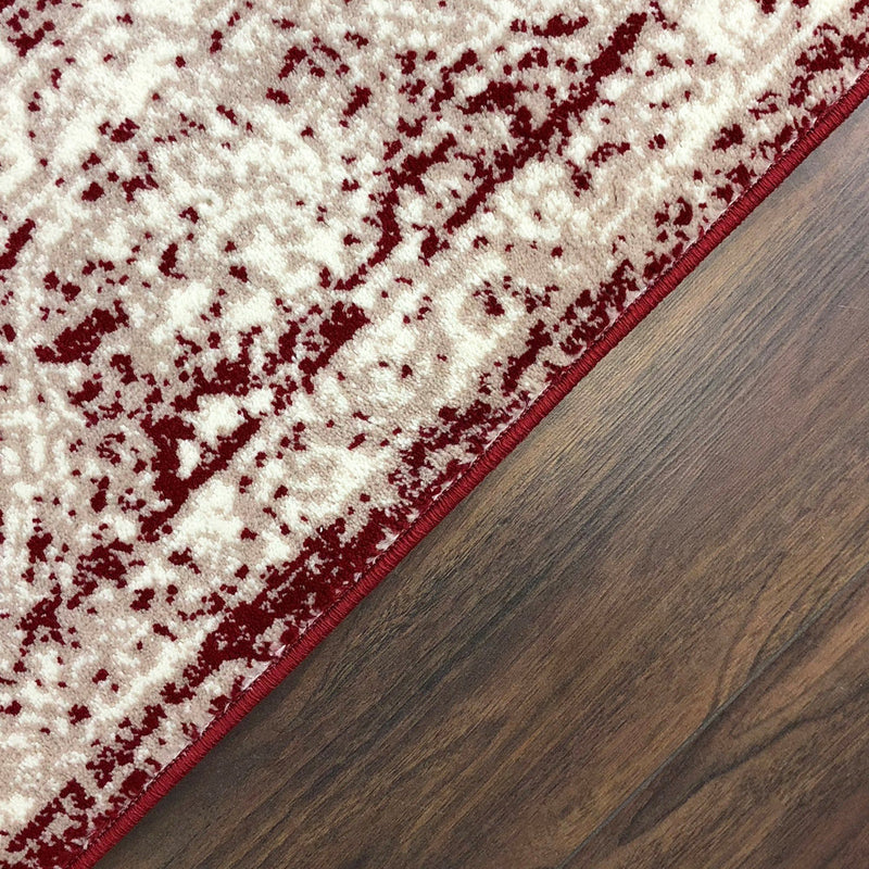 Santorini Red Vintage Flora Rugs The Rugs Outlet