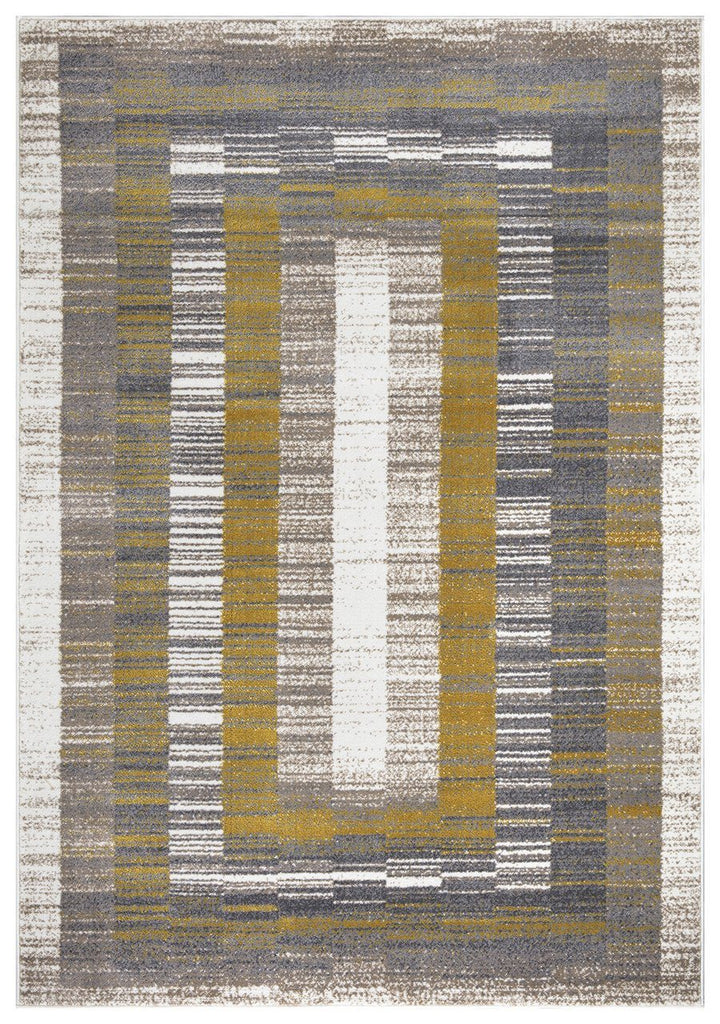 Sevilla 5377 Grey & Yellow Rug The Rugs Outlet CA