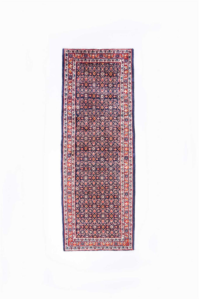 Traditional Vintage Handmade Rug 10.1X3.7 FT The Rugs Outlet CA