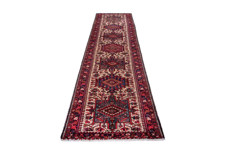 Traditional Vintage Handmade Rug 11.6X3 FT The Rugs Outlet CA