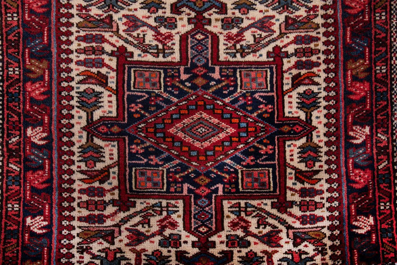 Traditional Vintage Handmade Rug 11.6X3 FT The Rugs Outlet CA