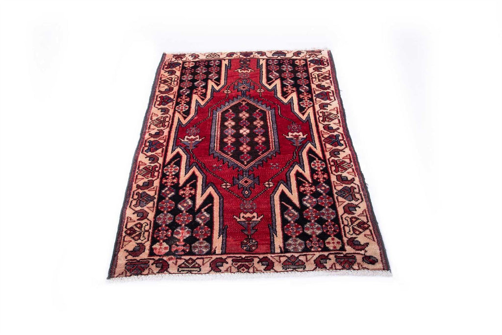 Traditional Vintage Handmade Rug 120X80 CM 3.9X2.6 FT The Rugs Outlet CA