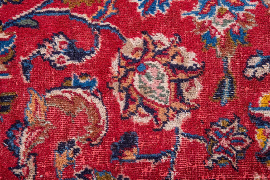 Traditional Vintage Handmade Rug 12.7X9.6 FT The Rugs Outlet CA