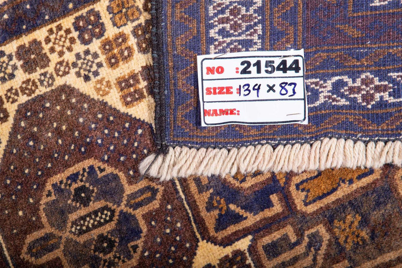 Traditional Vintage Handmade Rug 134X83 CM 4.4X2.7 FT The Rugs Outlet CA