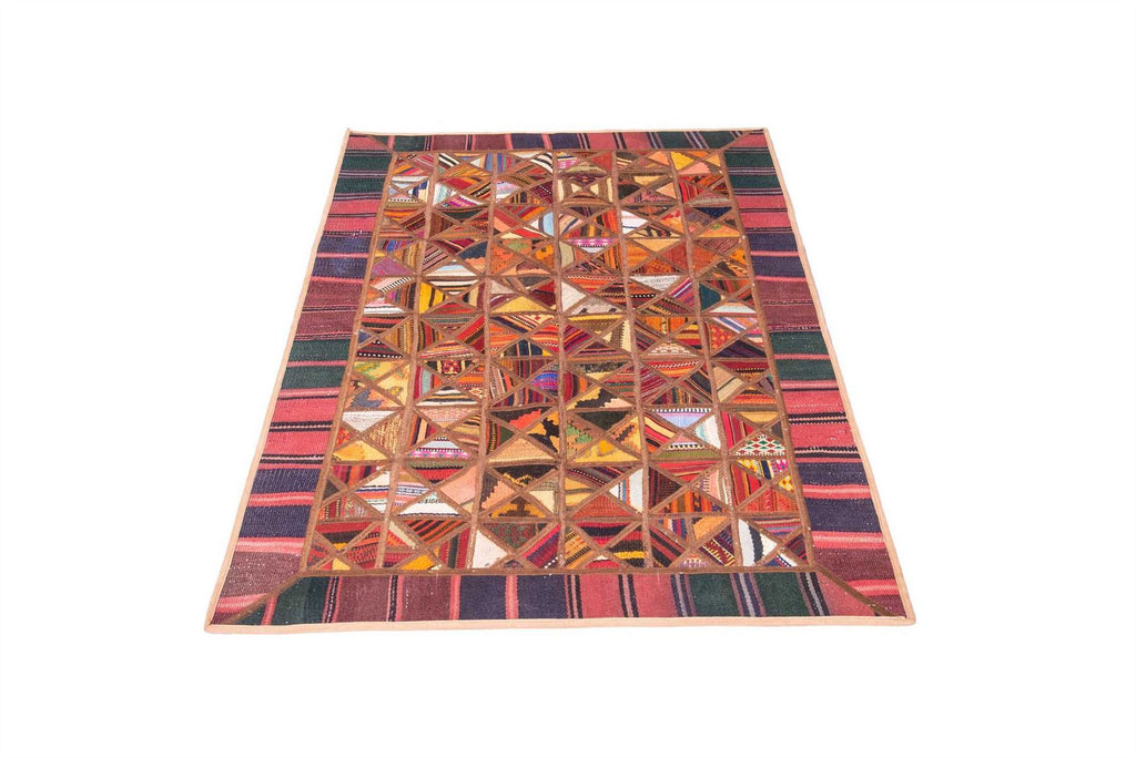 Traditional Vintage Handmade Rug 184X100 CM 4.9X3.3 FT The Rugs Outlet CA