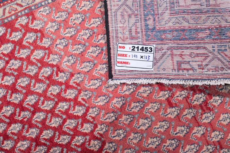 Traditional Vintage Handmade Rug 191X140 CM 6.3X4.6 FT The Rugs Outlet CA