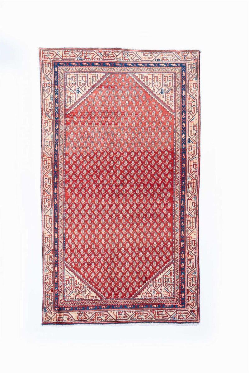 Traditional Vintage Handmade Rug 191X140 CM 6.3X4.6 FT The Rugs Outlet CA