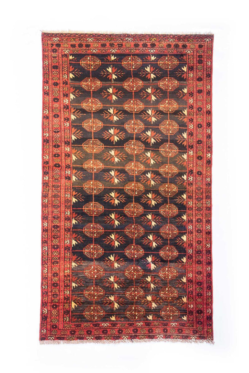 Traditional Vintage Handmade Rug 197X105 CM 6.5X3.4 FT The Rugs Outlet CA