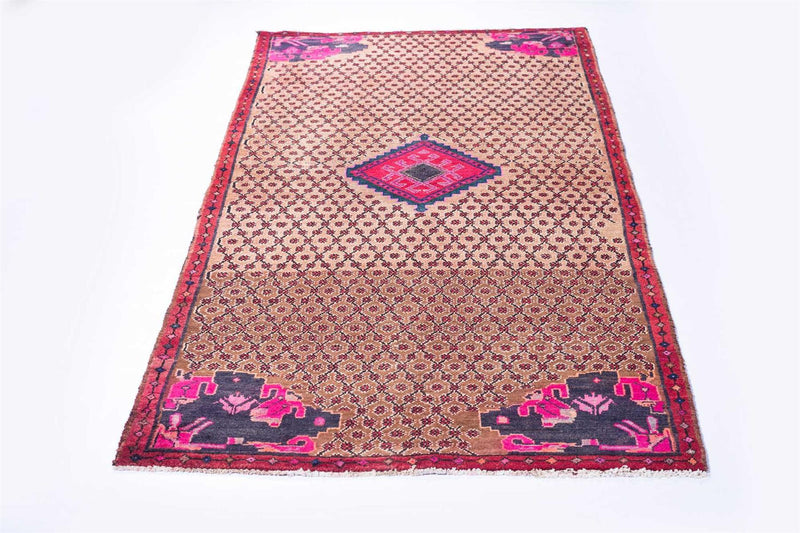 Traditional Vintage Handmade Rug 220X108 CM 7.2X3.5 FT The Rugs Outlet CA