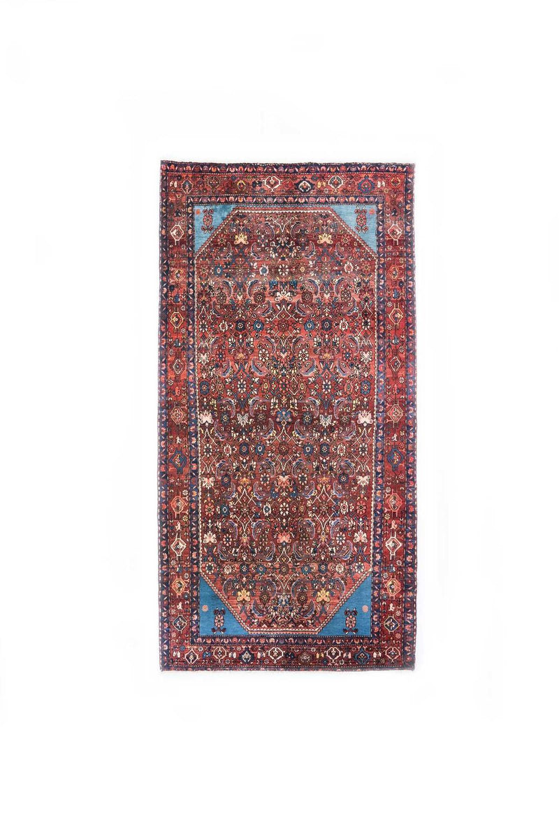 Traditional Vintage Handmade Rug 275X130 CM 9X4.3 FT The Rugs Outlet CA