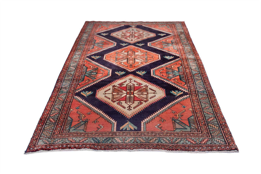 Traditional Vintage Handmade Rug 290X150 CM 9.5X4.9 FT The Rugs Outlet CA