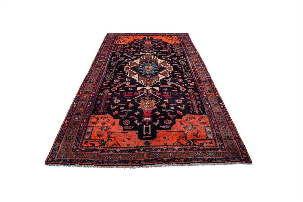 Traditional Vintage Handmade Rug 290X154 CM 9.5X5.1 FT The Rugs Outlet CA