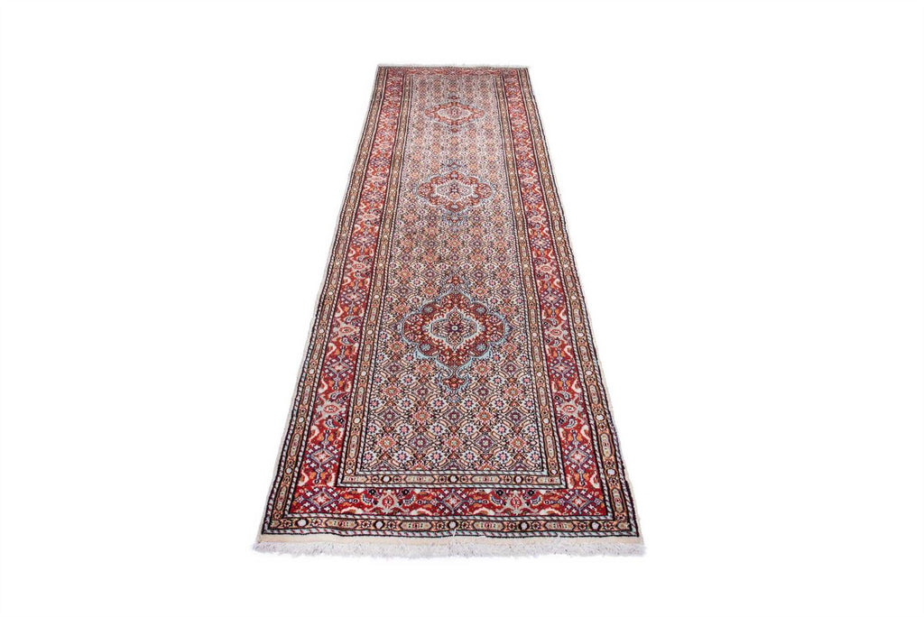 Traditional Vintage Handmade Rug 292X77 CM 9.6X2.5 FT The Rugs Outlet CA