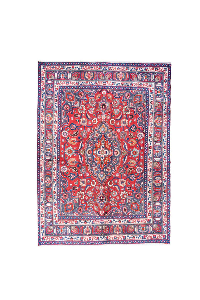 Traditional Vintage Handmade Rug 297X197 CM 6.5X6.5 FT The Rugs Outlet CA