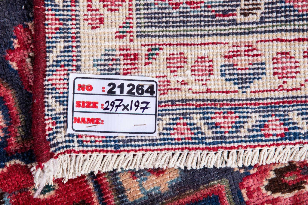 Traditional Vintage Handmade Rug 297X197 CM 6.5X6.5 FT The Rugs Outlet CA