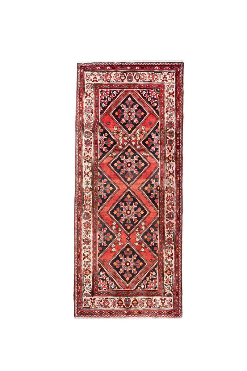Traditional Vintage Handmade Rug 314X143 CM 10.3X4.4 FT The Rugs Outlet CA