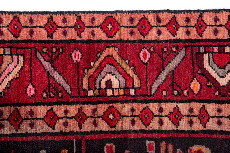 Traditional Vintage Handmade Rug 316X130 CM 10.4X4.3 FT The Rugs Outlet CA