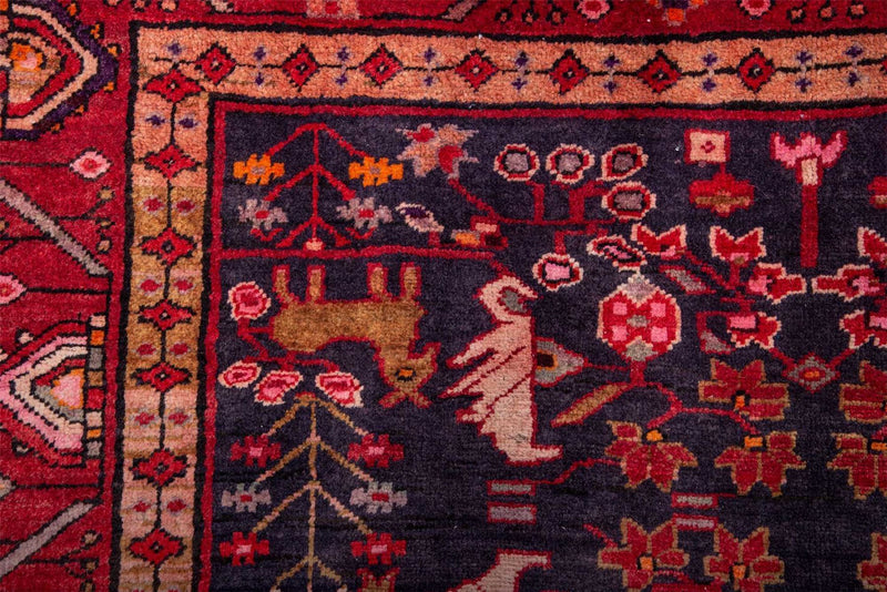 Traditional Vintage Handmade Rug 316X130 CM 10.4X4.3 FT The Rugs Outlet CA