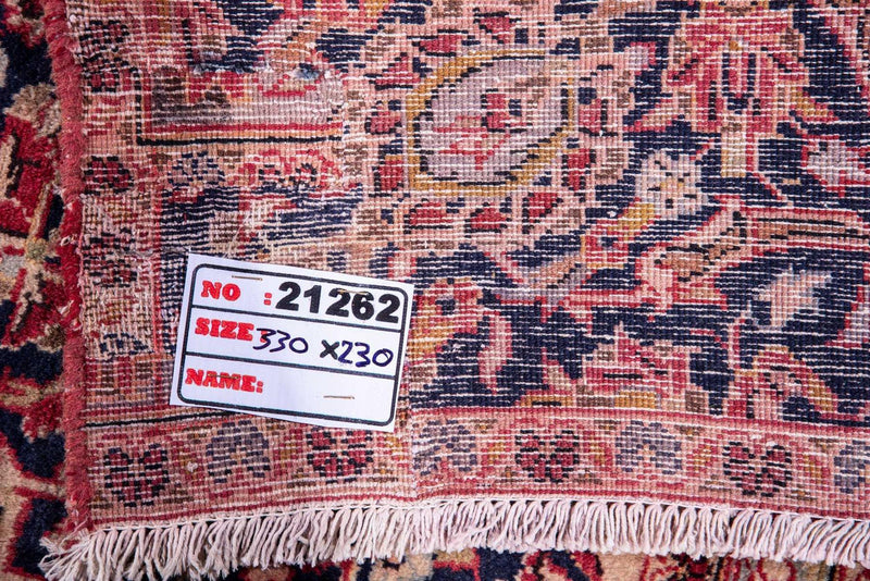 Traditional Vintage Handmade Rug 330X230 CM 7.5X7.5 FT Large The Rugs Outlet CA
