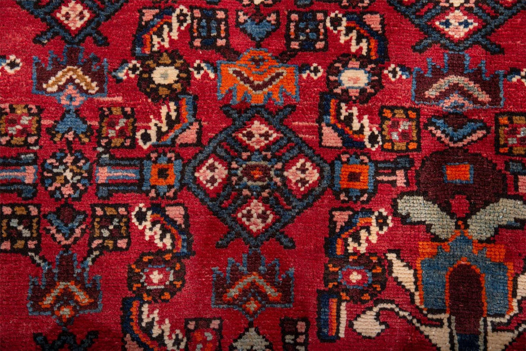 Traditional Vintage Handmade Rug 343X145 CM 11.3X4.8 FT The Rugs Outlet CA