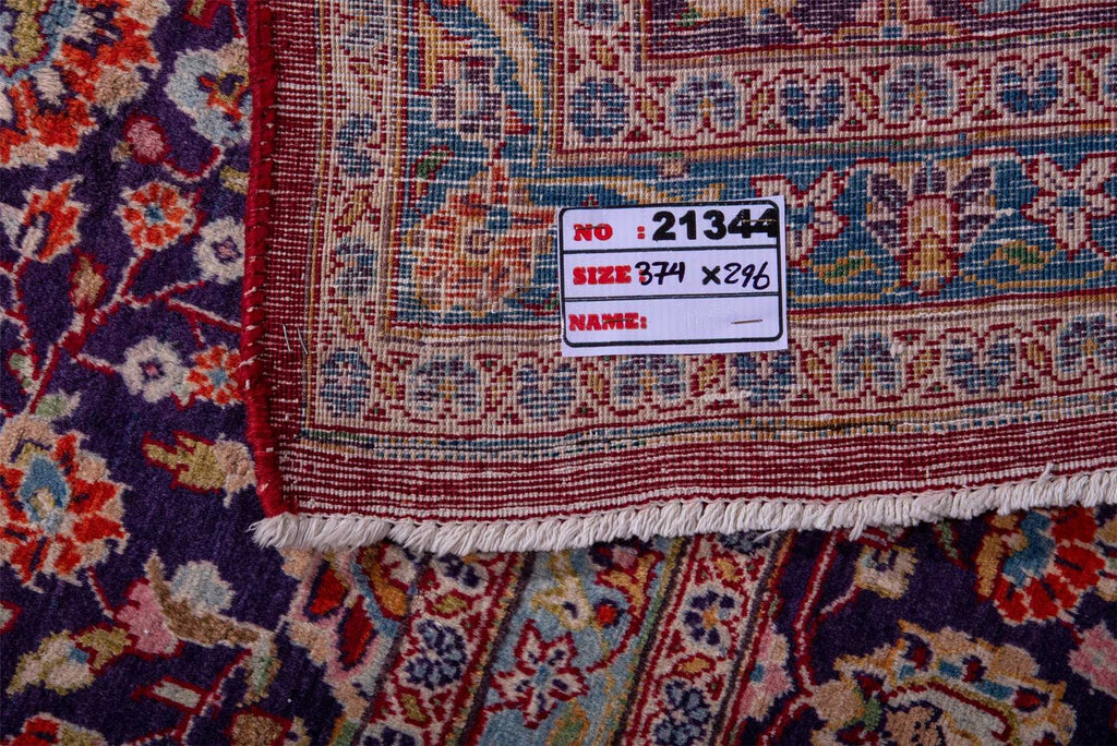 Traditional Vintage Handmade Rug 374X296 CM 12.3X9.7 FT The Rugs Outlet CA