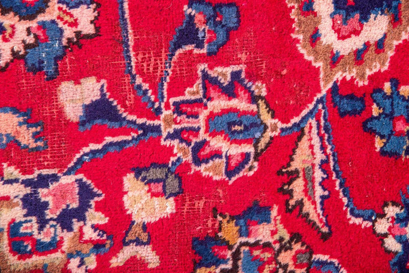Traditional Vintage Handmade Rug 376X286 CM 12.3X9.4 FT The Rugs Outlet CA