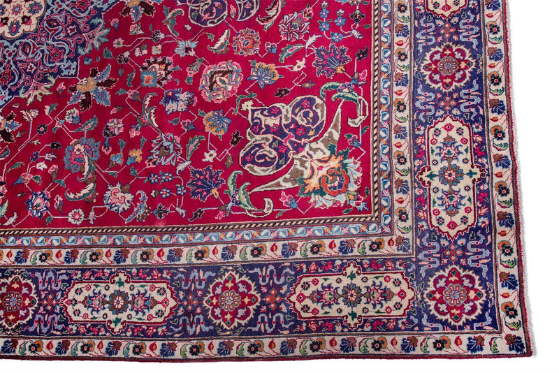 Traditional Vintage Handmade Rug 376X290 CM 12.3X9.5 FT The Rugs Outlet CA