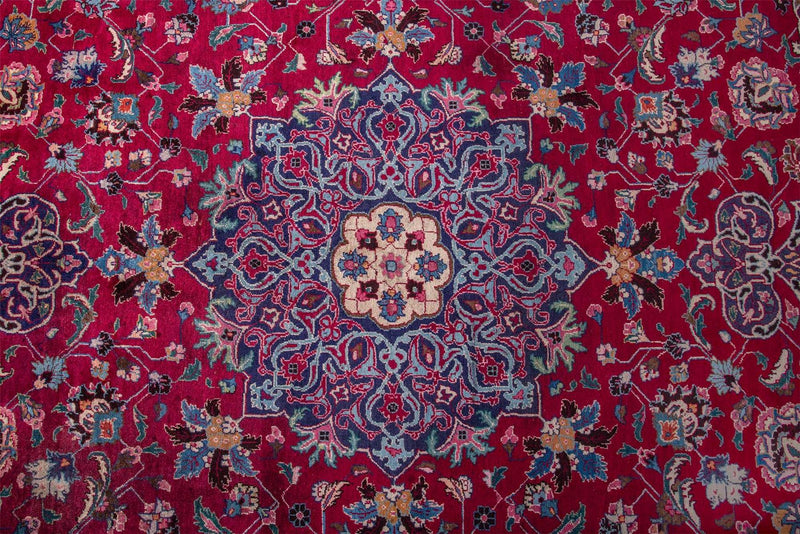 Traditional Vintage Handmade Rug 376X290 CM 12.3X9.5 FT The Rugs Outlet CA