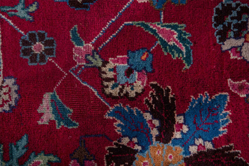 Traditional Vintage Handmade Rug 376X290 CM 12.3X9.5 FT The Rugs Outlet CA