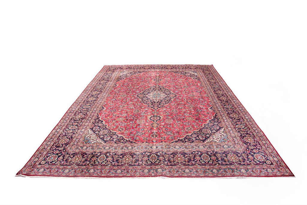 Traditional Vintage Handmade Rug 377X290 CM 12.4X9.5 FT The Rugs Outlet CA