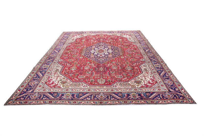 Traditional Vintage Handmade Rug 377X292 CM 12.4X9.6 FT The Rugs Outlet CA