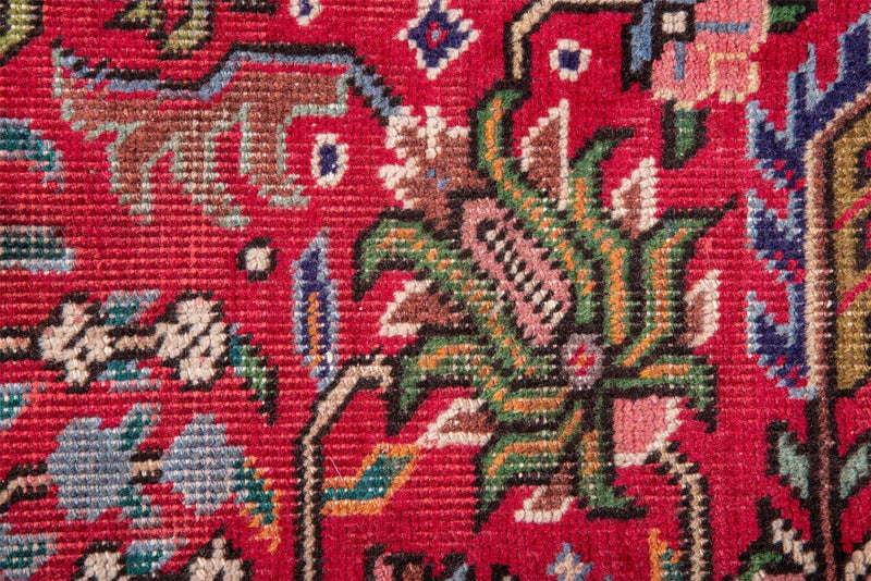 Traditional Vintage Handmade Rug 377X292 CM 12.4X9.6 FT The Rugs Outlet CA