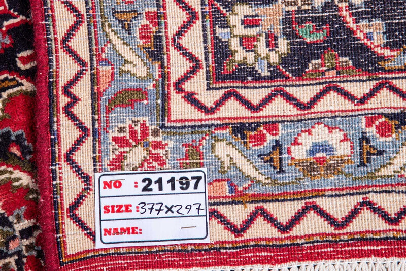 Traditional Vintage Handmade Rug 377X297 CM 12.4X9.7 FT The Rugs Outlet CA