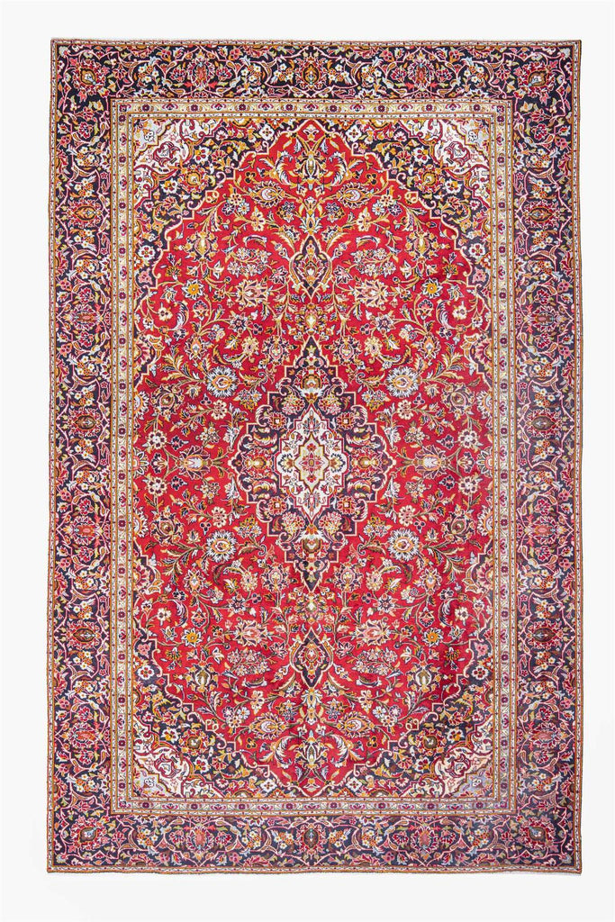 Traditional Vintage Handmade Rug 380X245 CM 12.5X8 FT The Rugs Outlet CA