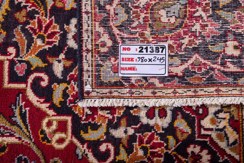 Traditional Vintage Handmade Rug 380X245 CM 12.5X8 FT The Rugs Outlet CA