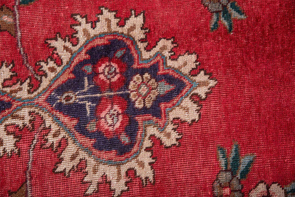 Traditional Vintage Handmade Rug 380X280 CM 12.5X9.2 FT The Rugs Outlet CA