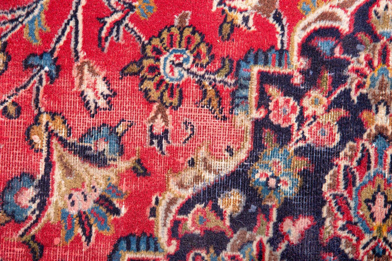 Traditional Vintage Handmade Rug 380X290 CM 12.5X9.5 FT The Rugs Outlet CA