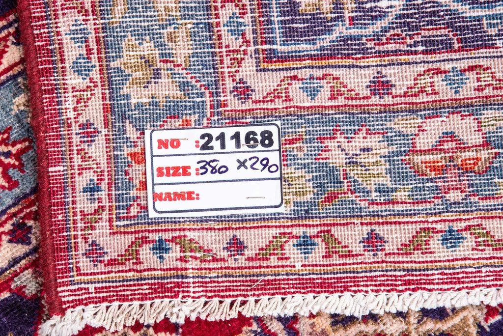 Traditional Vintage Handmade Rug 380X290 CM 12.5X9.5 FT The Rugs Outlet CA