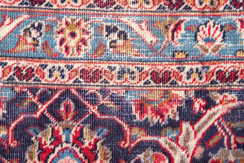 Traditional Vintage Handmade Rug 380X290 CM 12.5X9.5 FT The Rugs Outlet CA