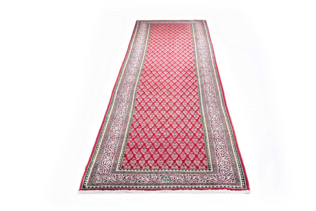 Traditional Vintage Handmade Rug 383X100 CM 12.6X3.3 FT The Rugs Outlet CA