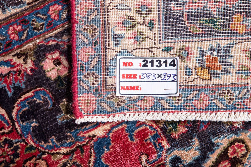Traditional Vintage Handmade Rug 383X293 CM 12.6X9.6 FT The Rugs Outlet CA