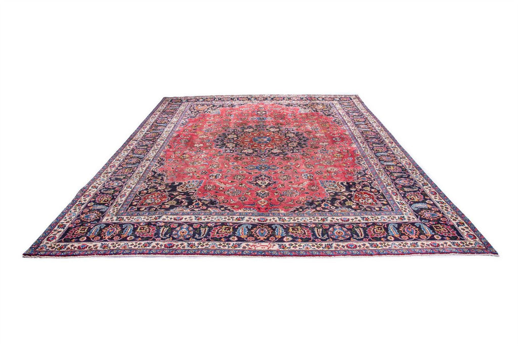 Traditional Vintage Handmade Rug 383X293 CM 12.6X9.6 FT The Rugs Outlet CA