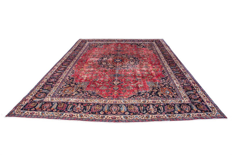 Traditional Vintage Handmade Rug 383X293 CM 12.6X9.6 FT The Rugs Outlet CA