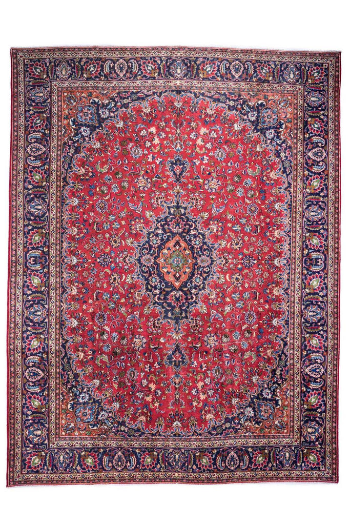 Traditional Vintage Handmade Rug 384X220 CM 12.6X7.2 FT The Rugs Outlet CA