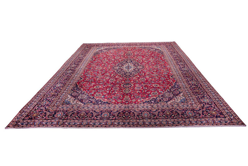 Traditional Vintage Handmade Rug 384X282 CM 12.6X9.3 FT The Rugs Outlet CA